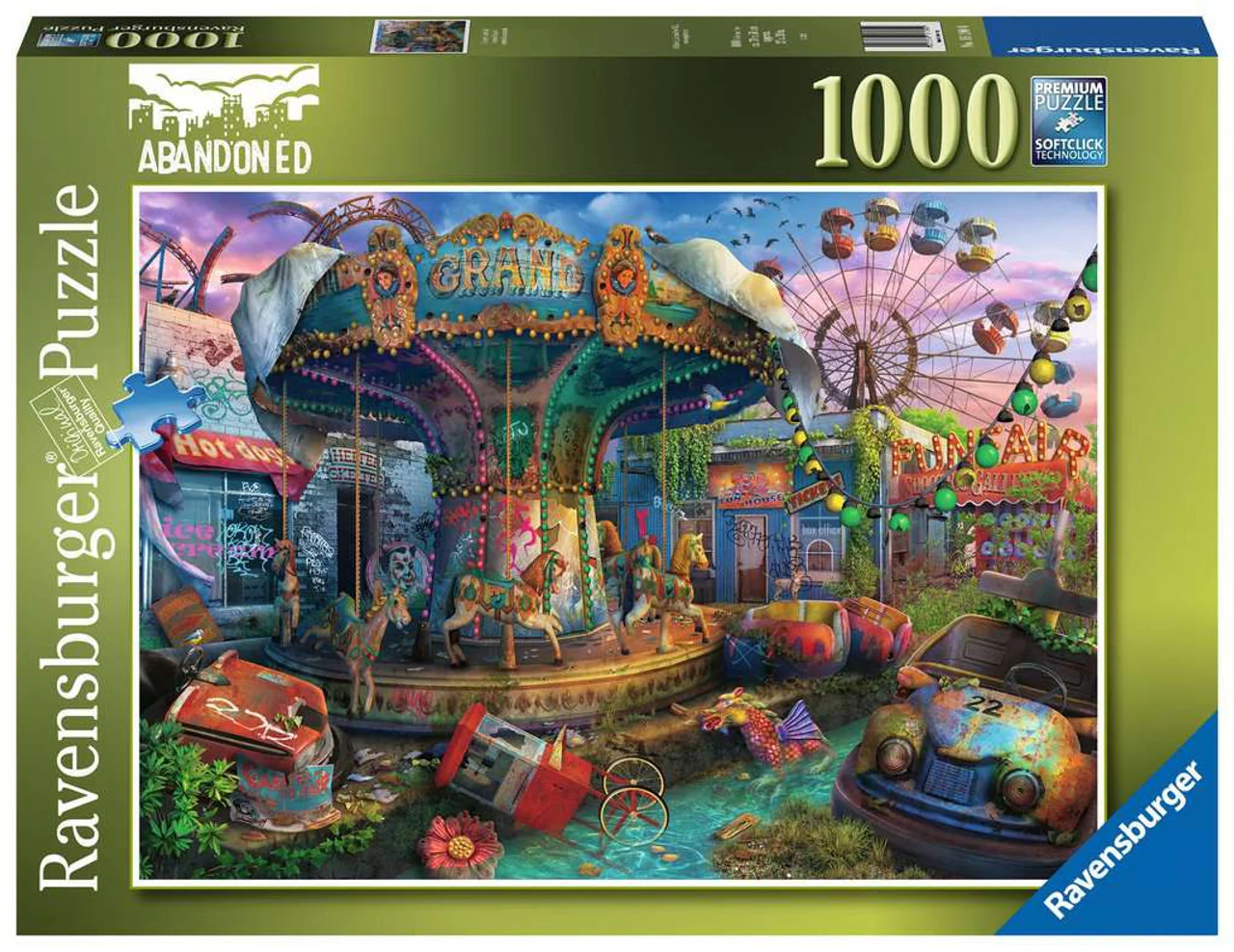 Abandoned Places: Gloomy Carnival 1000 Piece Puzzle - Image 3