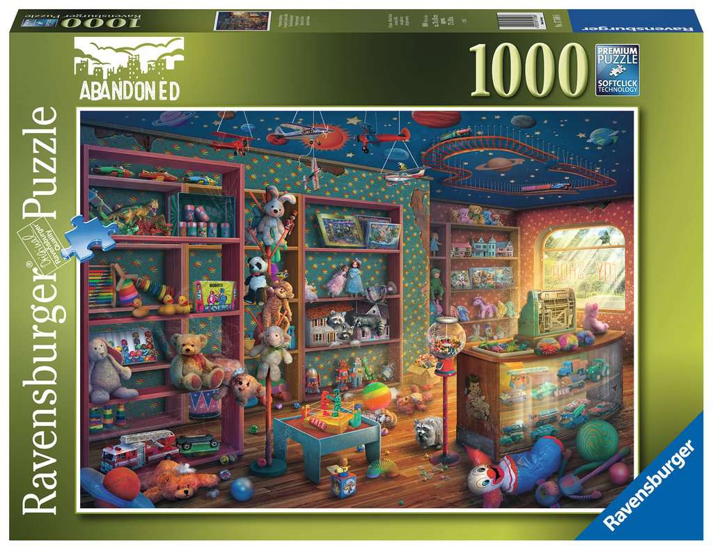 Abandoned Places: Tattered Toy Store 1000 Piece Puzzle - Image 2