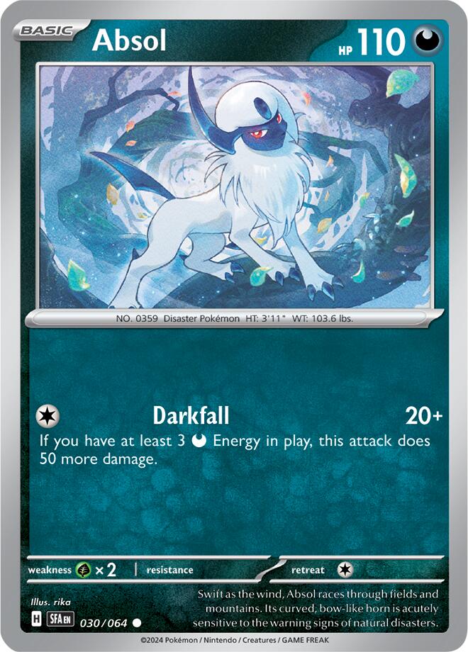 Absol - 030/064 - (SV: Shrouded Fable)