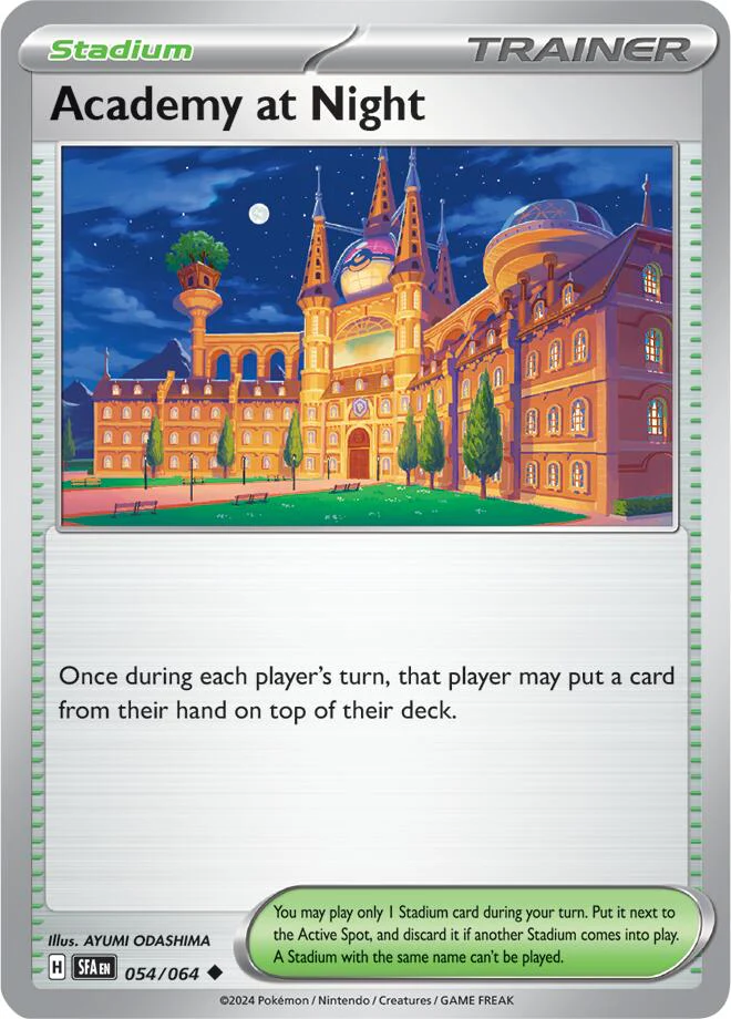 Academy at Night - 054/064 - (SV: Shrouded Fable)