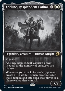 Adeline, Resplendent Cathar - 1 - (Innistrad: Double Feature)