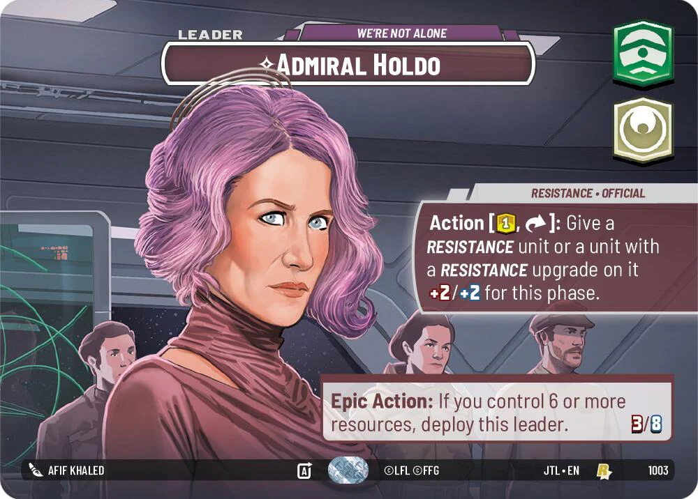 Admiral Holdo - We're Not Alone (Showcase) - 1003 - (Jump to Lightspeed)