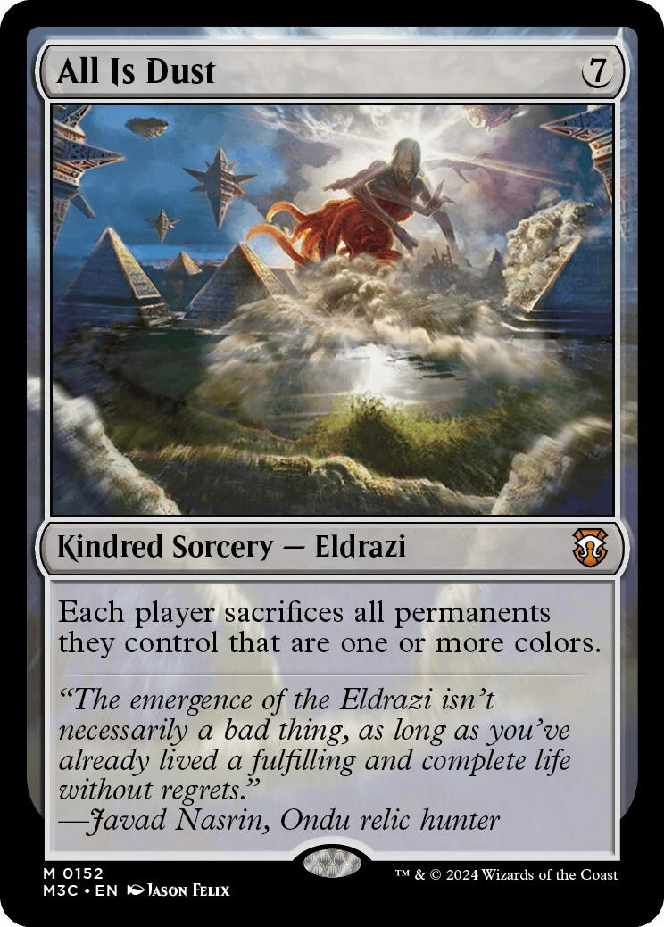 All Is Dust - 152 - (Commander: Modern Horizons 3)