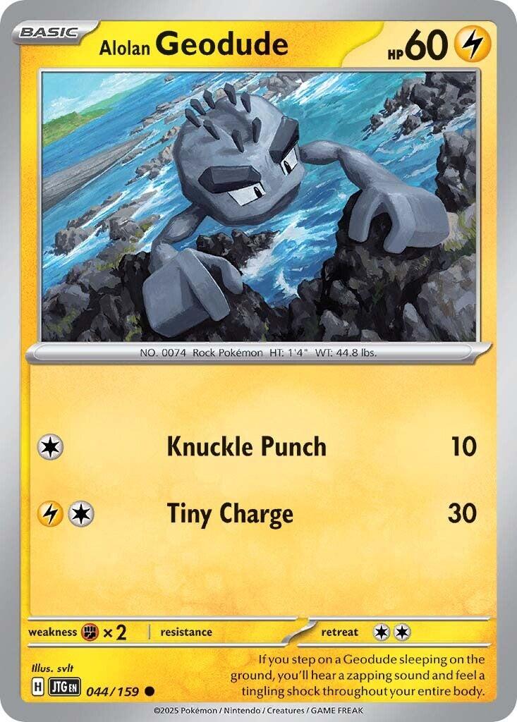 Alolan Geodude - 044/159 - (SV09: Journey Together)