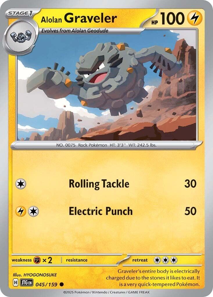 Alolan Graveler - 045/159 - (SV09: Journey Together)