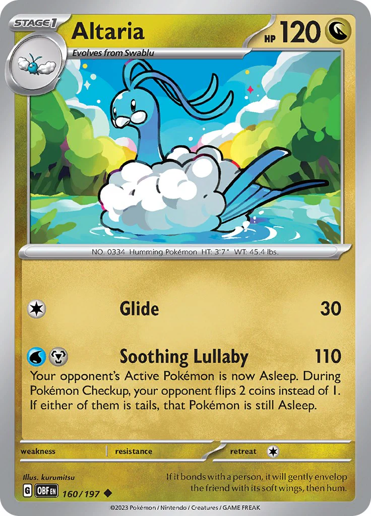 Altaria - 160/197 - (SV03: Obsidian Flames)