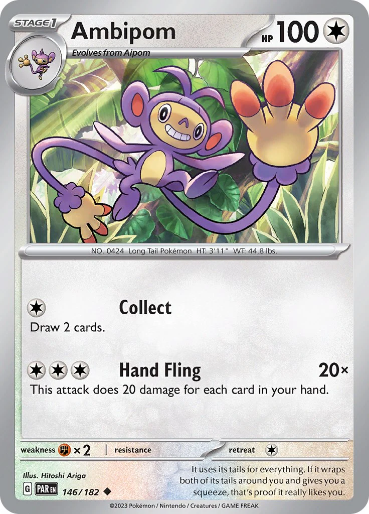 Ambipom - 146/182 - (SV04: Paradox Rift)