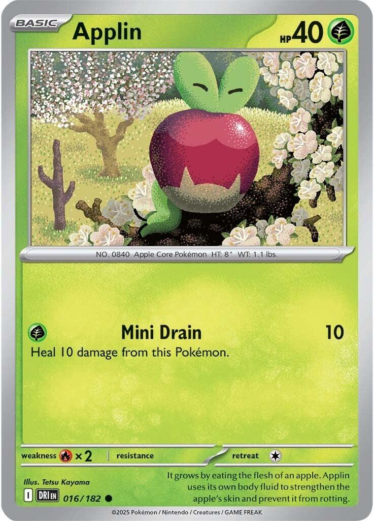 Applin - 016/182 - (SV10: Destined Rivals)