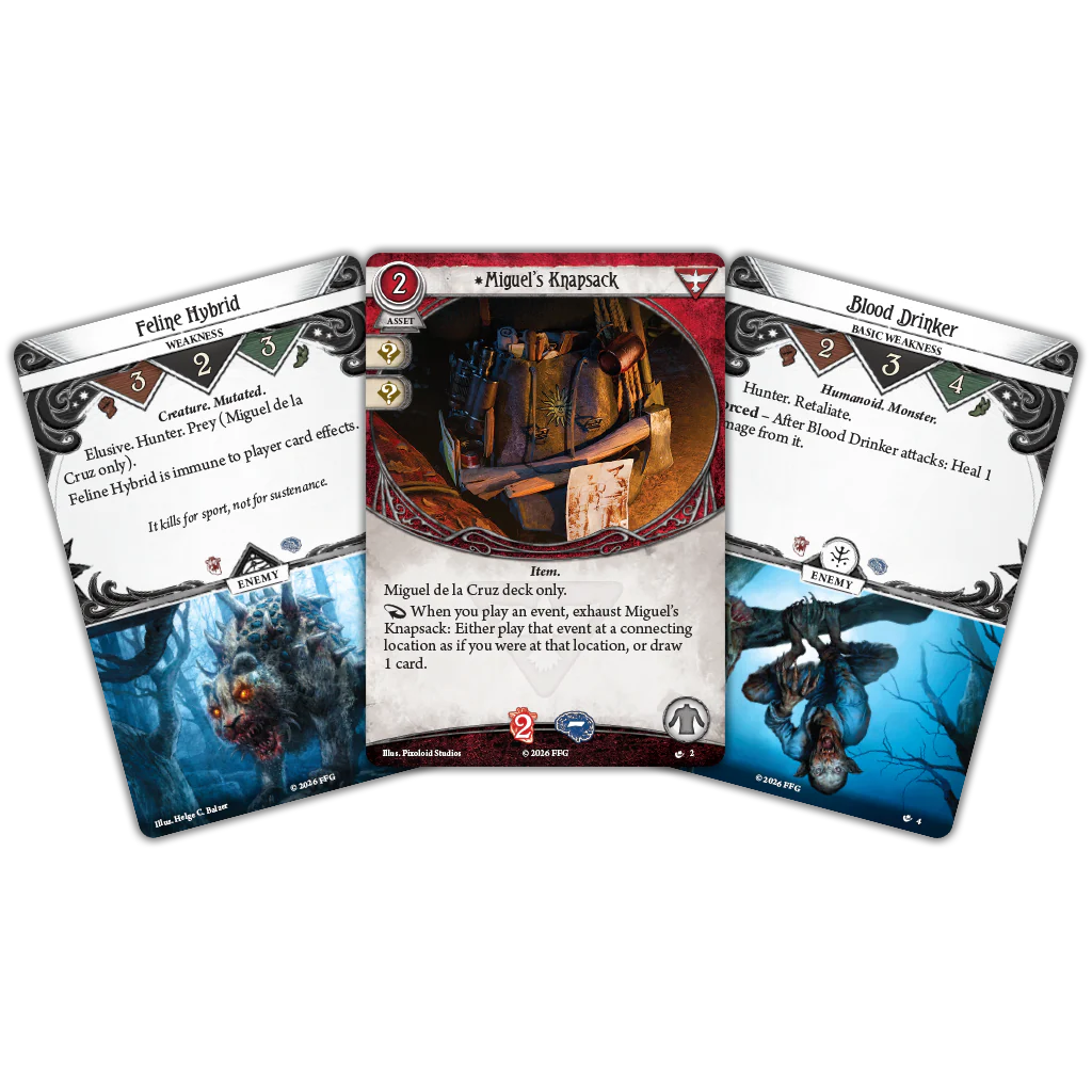Arkham Horror LCG: Miguel de la Cruz Investigator Deck - Image 4