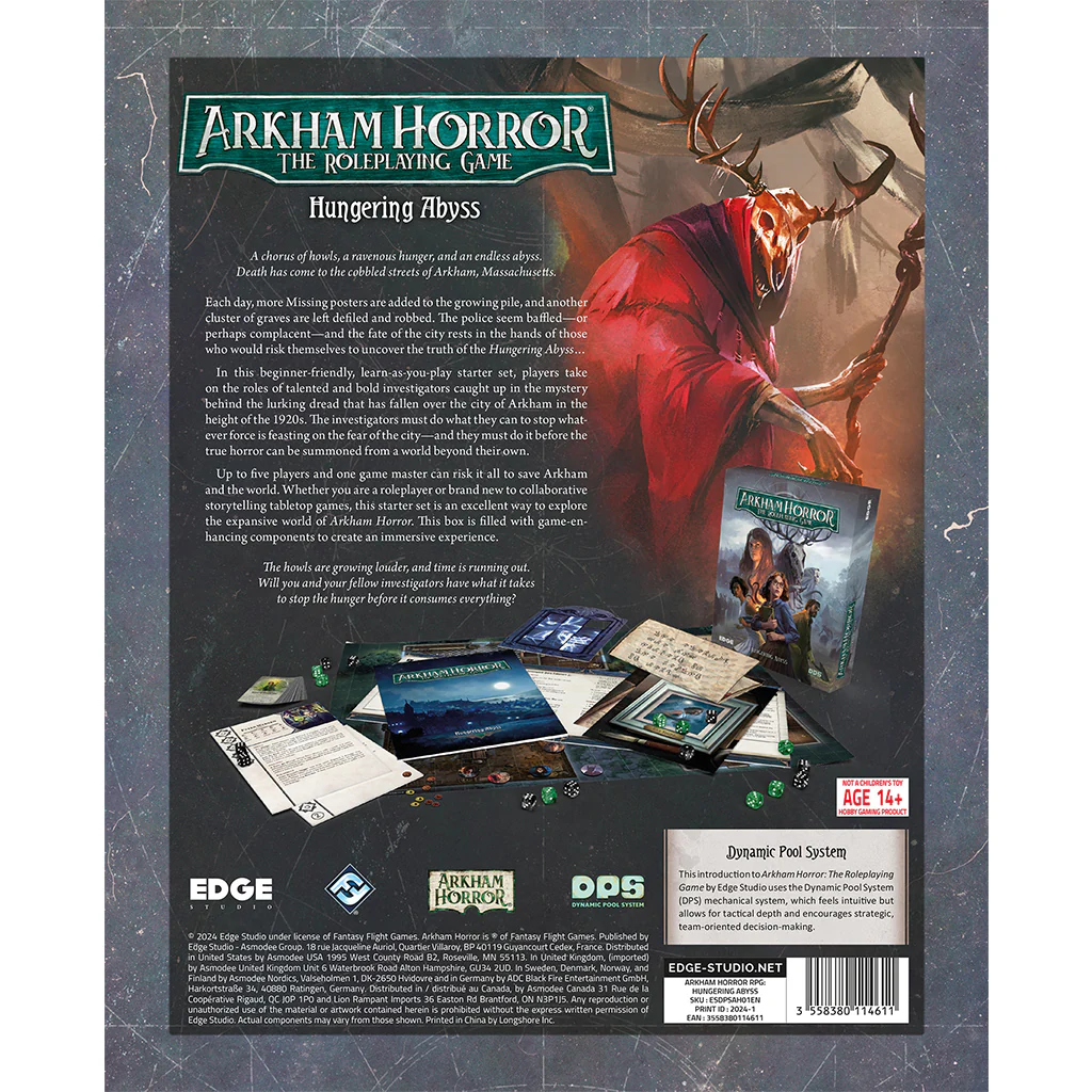 Arkham Horror RPG Starter Set: Hungering Abyss - Image 3