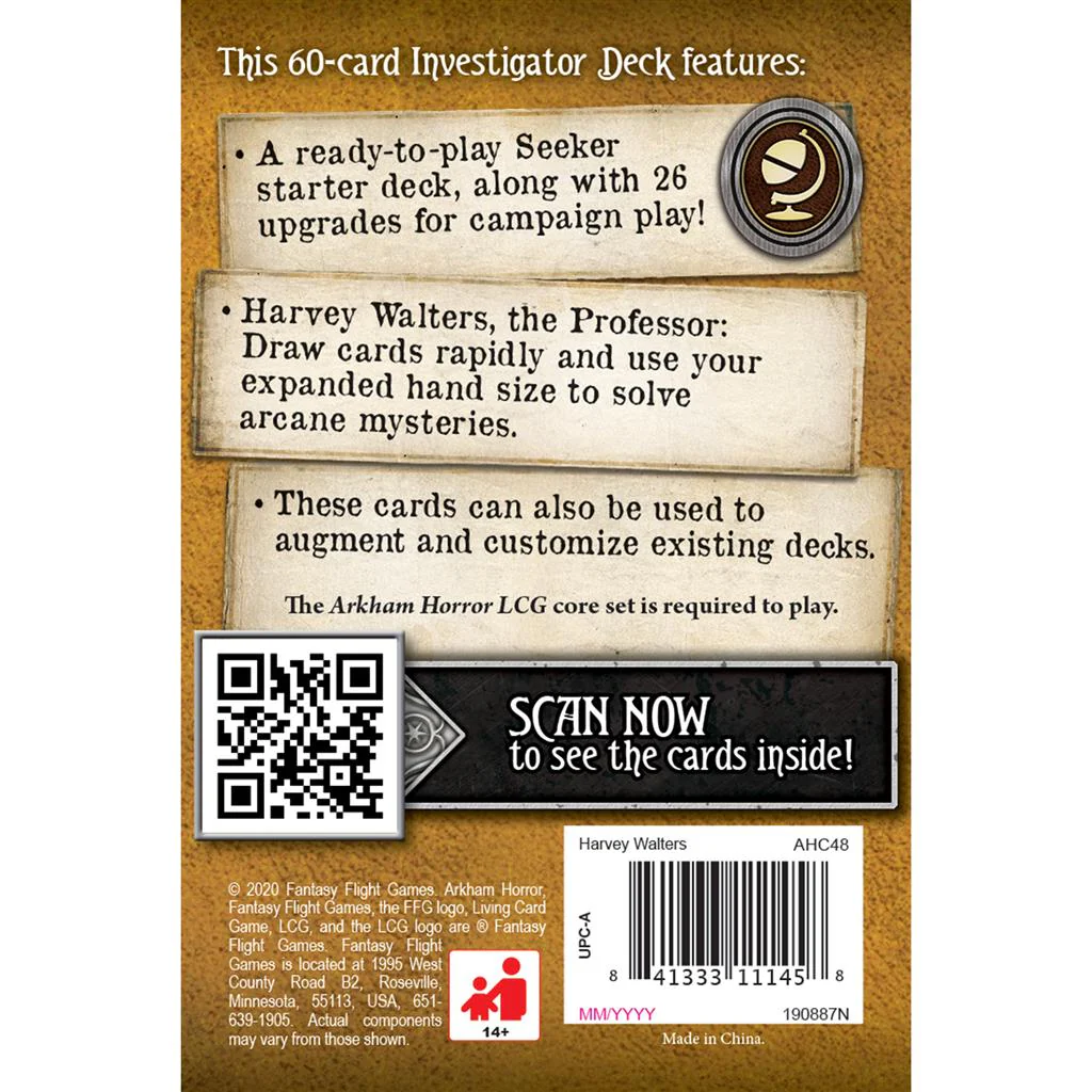 Arkham Horrors LCG: Harvey Walters Starter Deck - Image 2