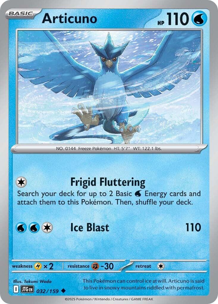 Articuno - 032/159 - 032/159 - (SV09: Journey Together)