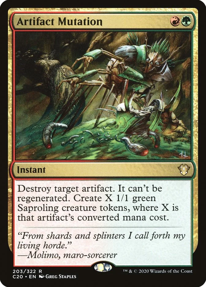 Artifact Mutation - 203 - (Commander 2020)