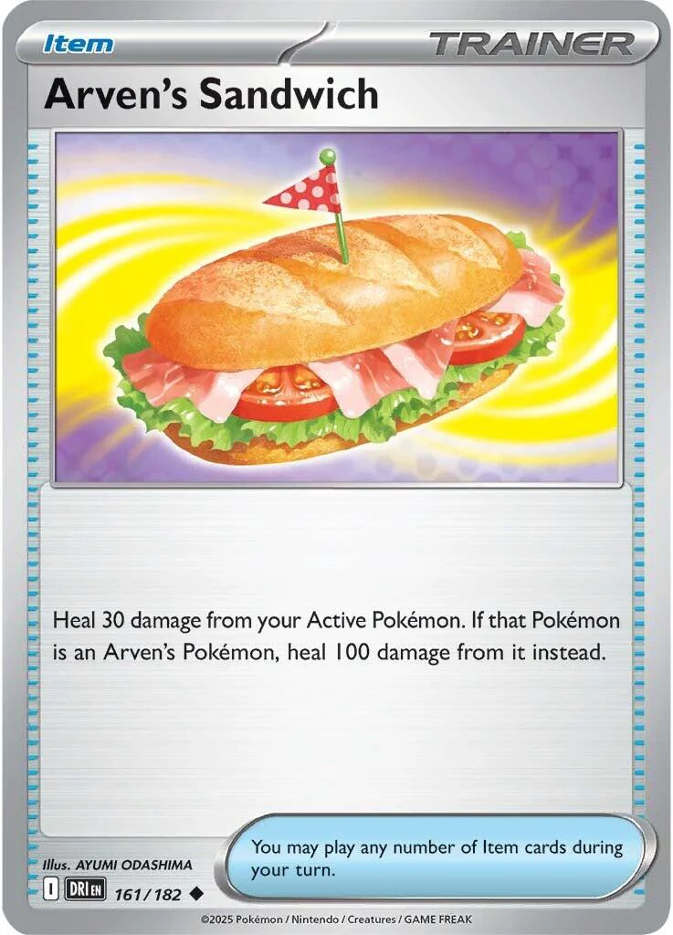 Arven's Sandwich - 161/182 - (SV10: Destined Rivals)
