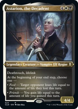 Astarion, the Decadent (Foil Etched) - 524 - (Commander Legends: Battle for Baldur's Gate)