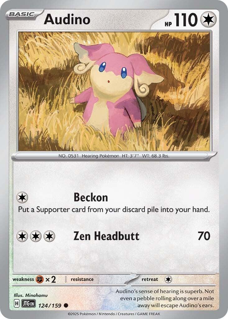 Audino - 124/159 - (SV09: Journey Together)