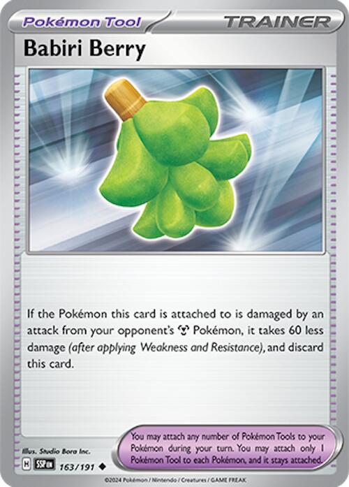 Babiri Berry - 163/191 - (SV08: Surging Sparks)