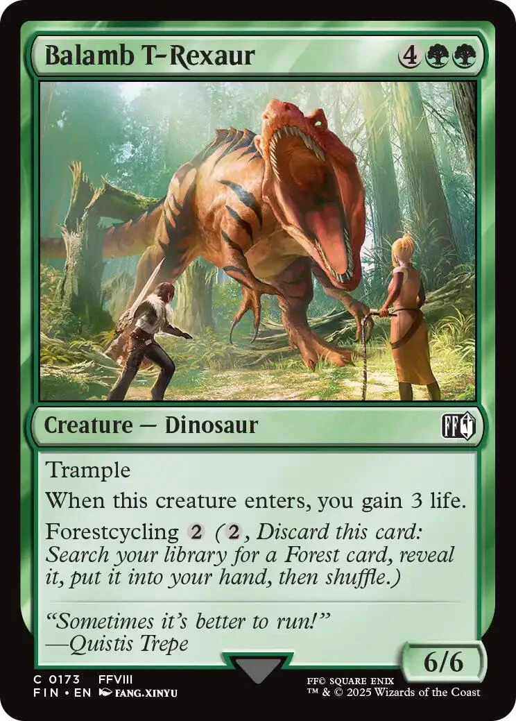 Balamb T-Rexaur - 173 - (FINAL FANTASY)