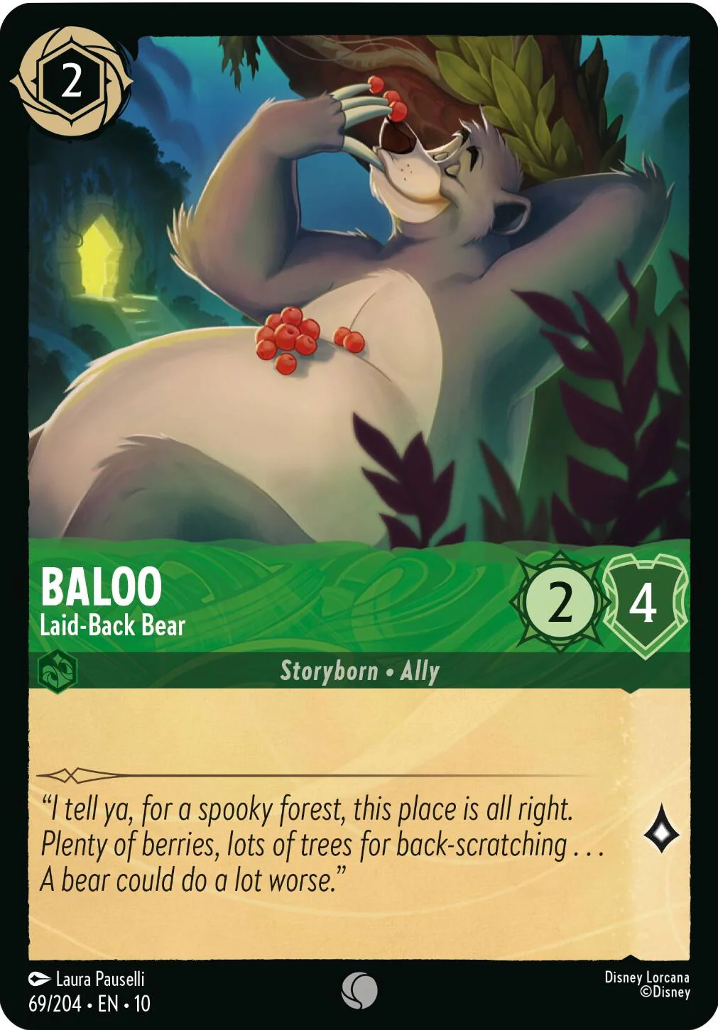 Baloo - Laid-Back Bear - 69/204 - (Whispers in the Well)