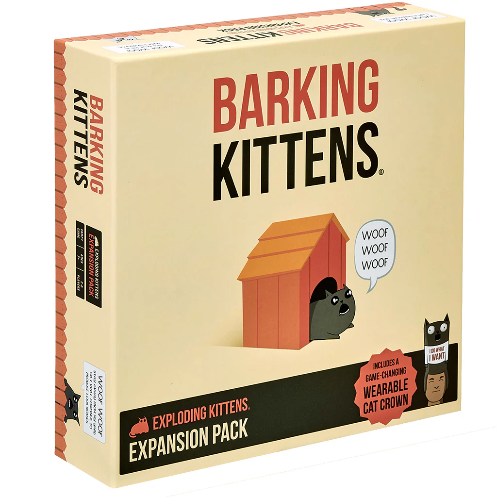 Barking Kittens: Exploding Kittens Expansion Pack