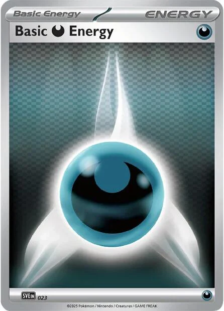Basic Darkness Energy - 023 - 023 - (SVE: Scarlet & Violet Energies)