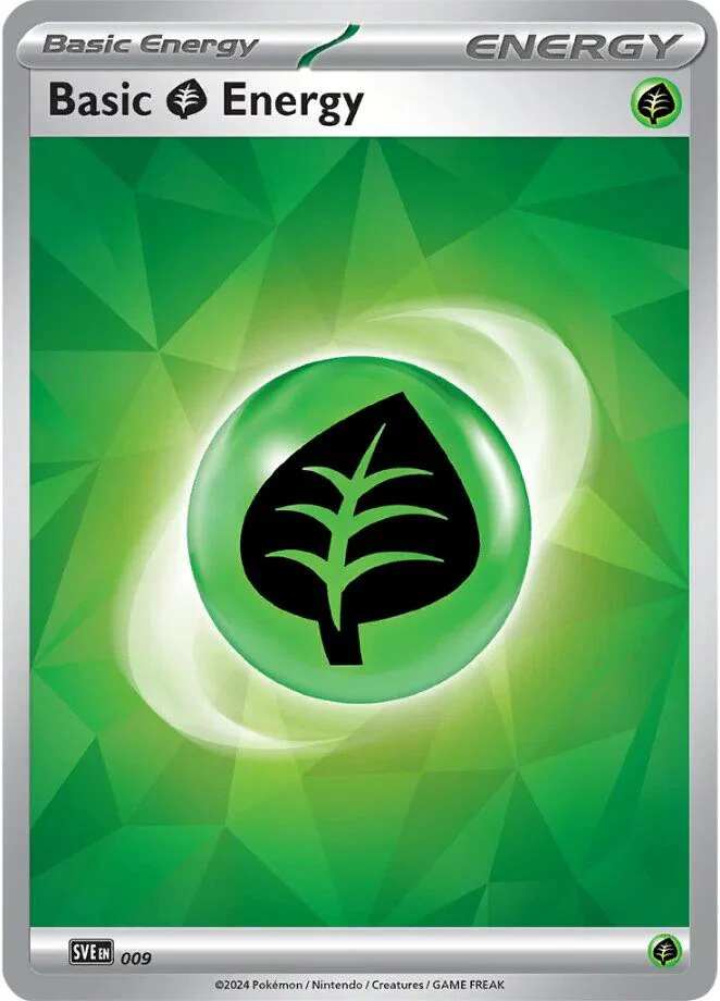 Basic Grass Energy - 009 - 009 - (SVE: Scarlet & Violet Energies)