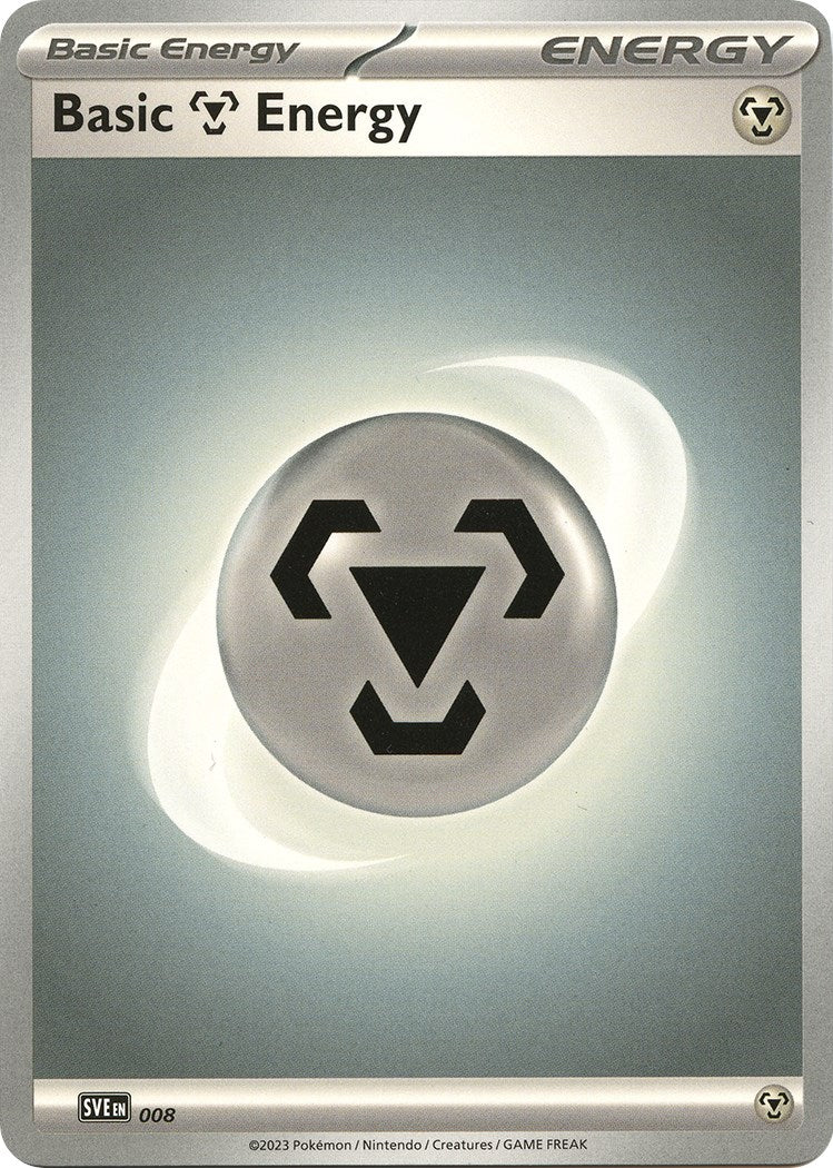 Basic Metal Energy - 008 - 008 - (SVE: Scarlet & Violet Energies)