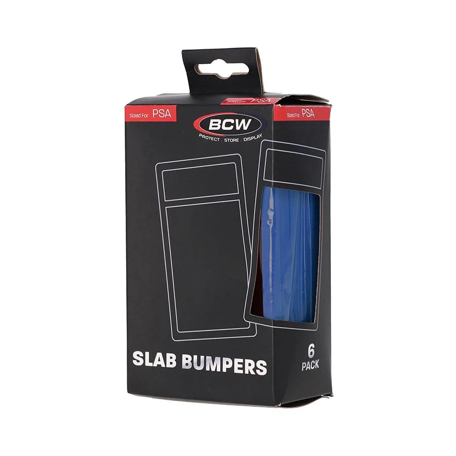 BCW: Graded Slab Bumper - PSA Card Blue (6CT)