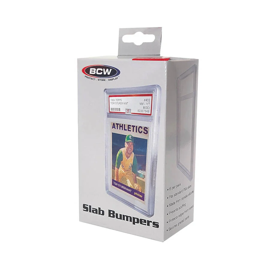 BCW: Graded Slab Bumper - PSA Card Clear/Translucent (6CT)