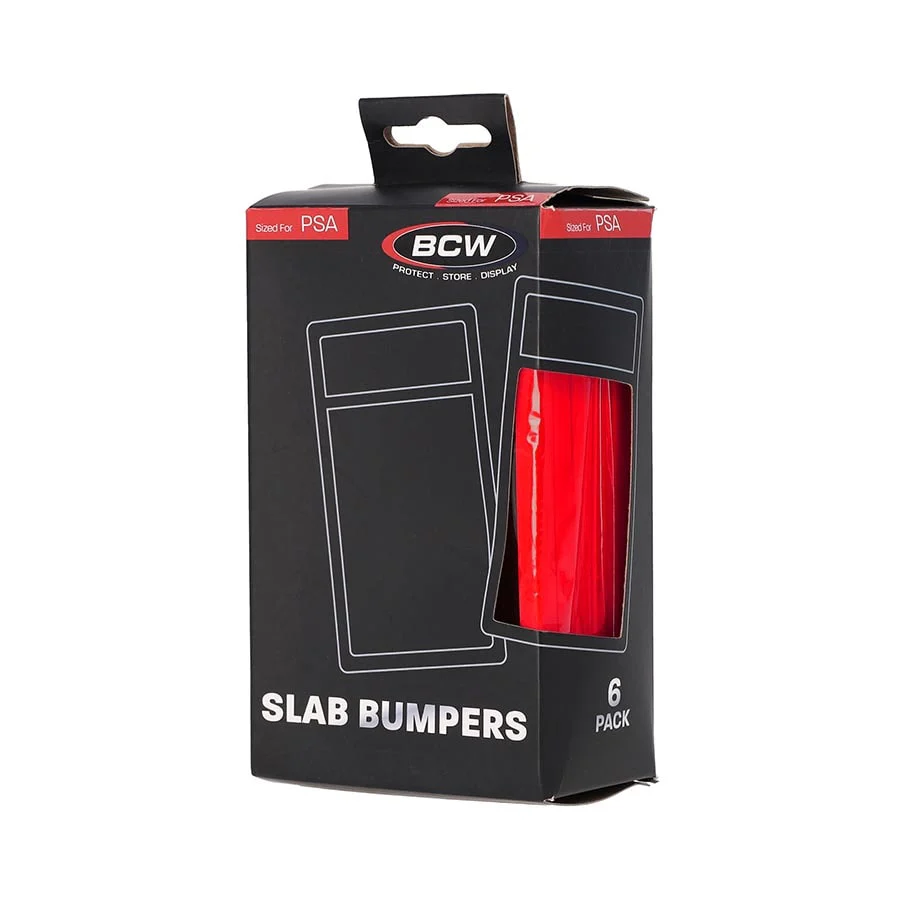 BCW: Graded Slab Bumper - PSA Card Red (6CT)