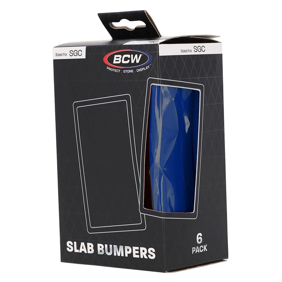 BCW: Graded Slab Bumper - SGC Card Blue (6CT)