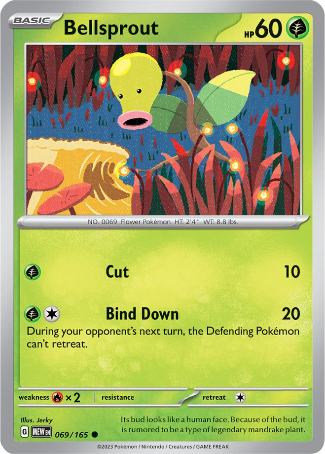 Bellsprout - 069/165 - (SV: Scarlet & Violet 151)