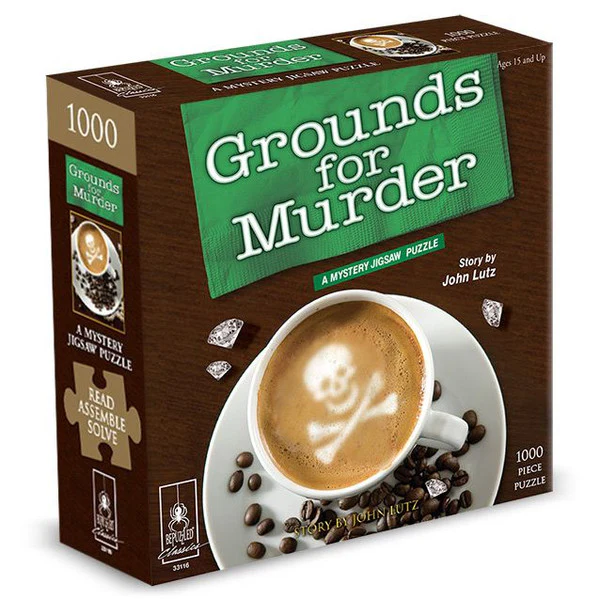 BePuzzled: Grounds for Murder 1000 Piece Puzzle