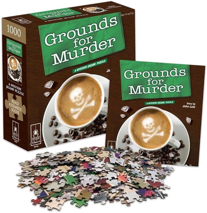 BePuzzled: Grounds for Murder 1000 Piece Puzzle - Image 2