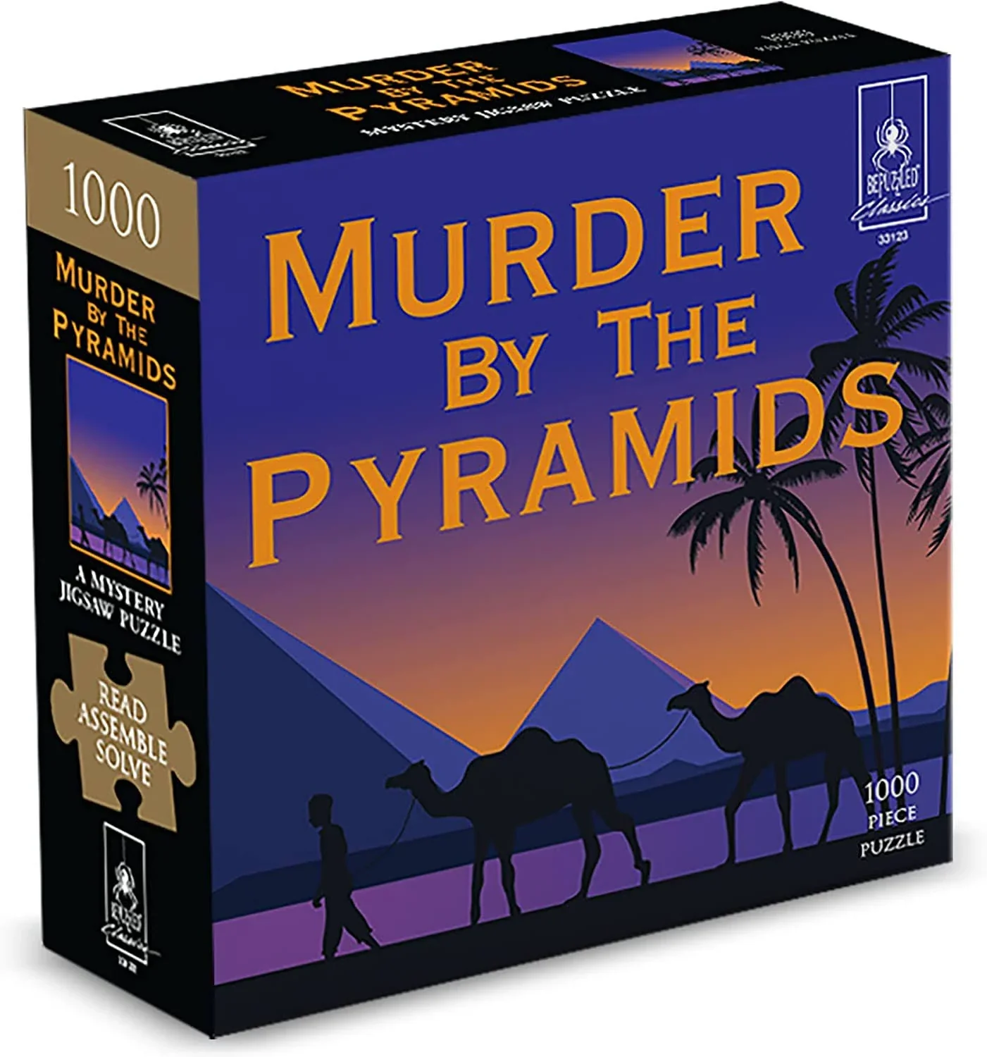 BePuzzled: Murder by the Pyramids - A Mystery Jigsaw Puzzle