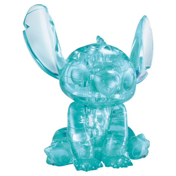 BePuzzled: Original 3D Crystal: Disney Stitch (Blue) Puzzle - Image 2