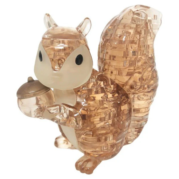 BePuzzled: Original 3D Crystal - Squirrel Puzzle - Image 2