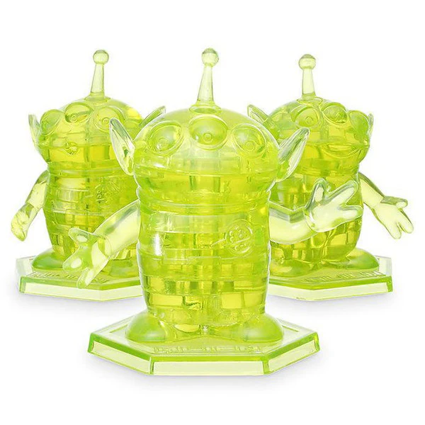 BePuzzled: Original 3D Crystal - Toy Story Aliens Puzzle - Image 2