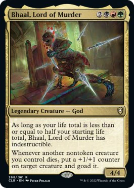 Bhaal, Lord of Murder - 268 - (Commander Legends: Battle for Baldur's Gate)
