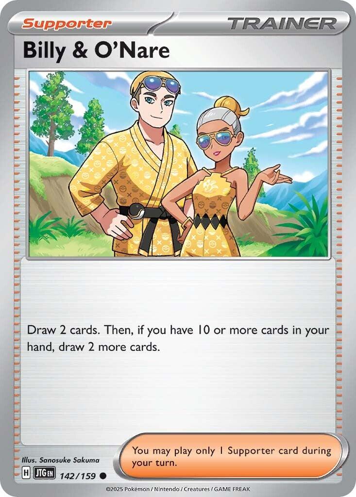 Billy & O'Nare - 142/159 - (SV09: Journey Together)