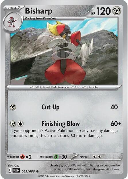 Bisharp - 065/086 - (SV: Black Bolt)