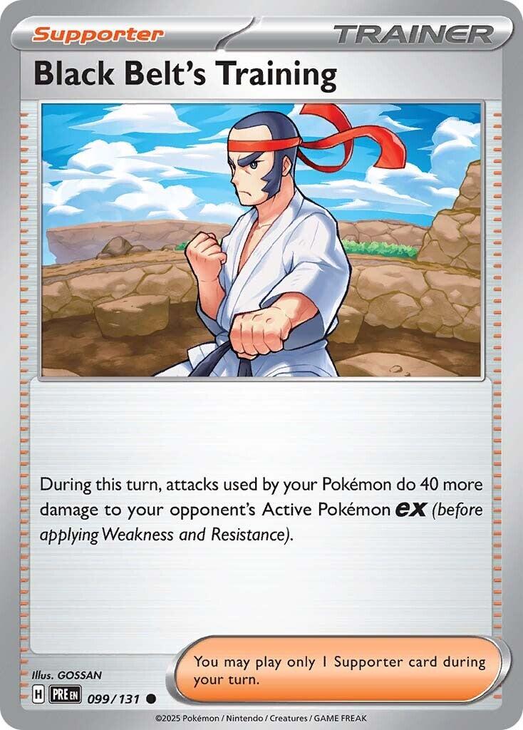 Black Belt's Training - 099/131 - 099/131 - (SV: Prismatic Evolutions)