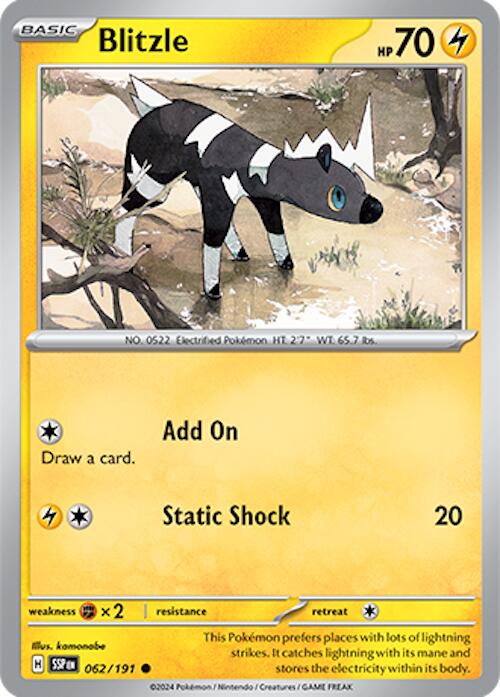 Blitzle - 062/191 - (SV08: Surging Sparks)