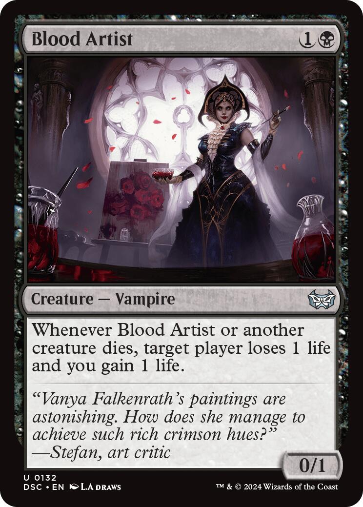 Blood Artist - 132 - (Commander: Duskmourn: House of Horror)