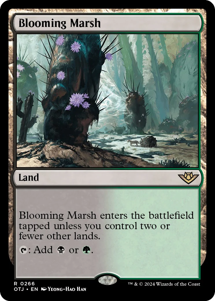 Blooming Marsh - 266 - (Outlaws of Thunder Junction)