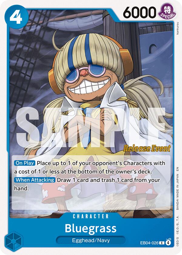 Bluegrass - EB04-026 - (The Azure Sea's Seven Release Event Cards)