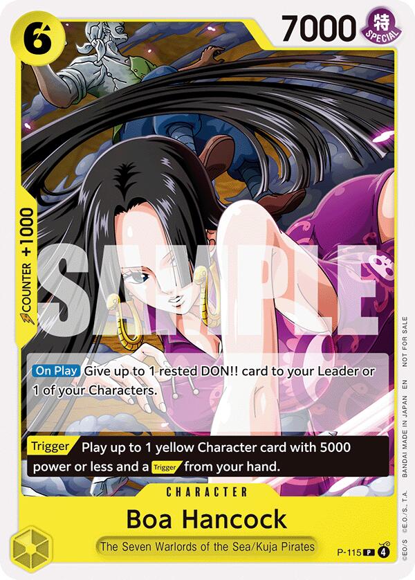 Boa Hancock (OP15 Release Event) - P-115 - (One Piece Promotion Cards)