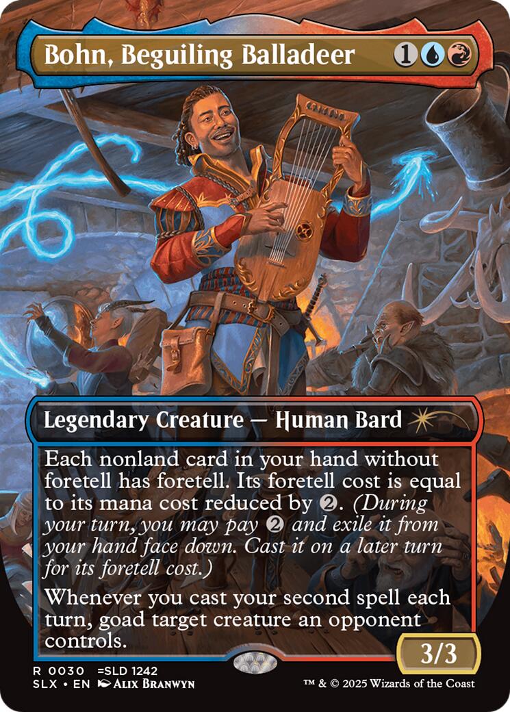 Bohn, Beguiling Balladeer - 30 - (SLX Cards)