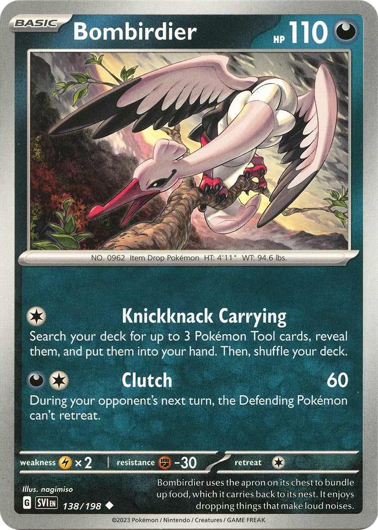 Bombirdier - 138/198 - 138/198 - (SV01: Scarlet & Violet Base Set)