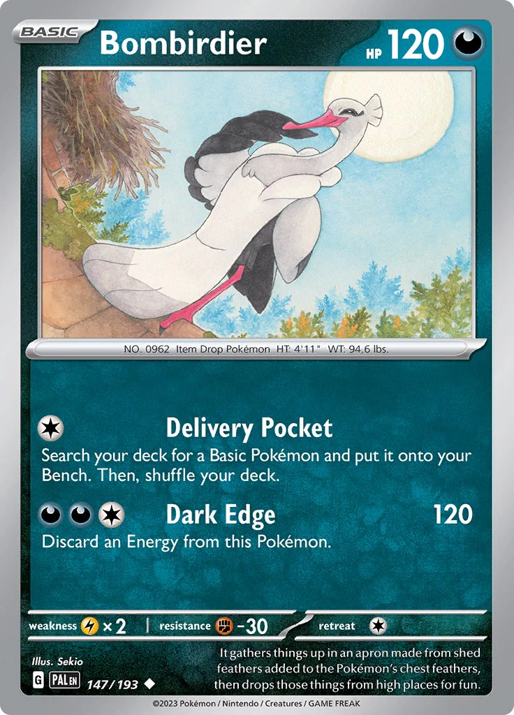 Bombirdier - 147/193 - (SV02: Paldea Evolved)